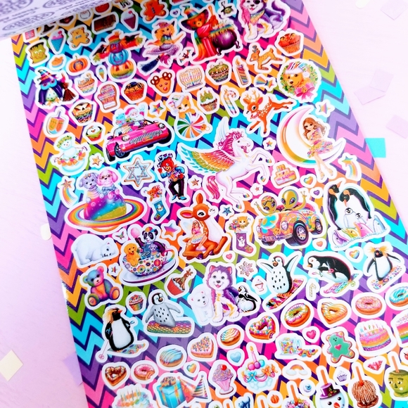 Lisa Frank Sticker Booklet (600+ stickers) - Picture 4 of 6
